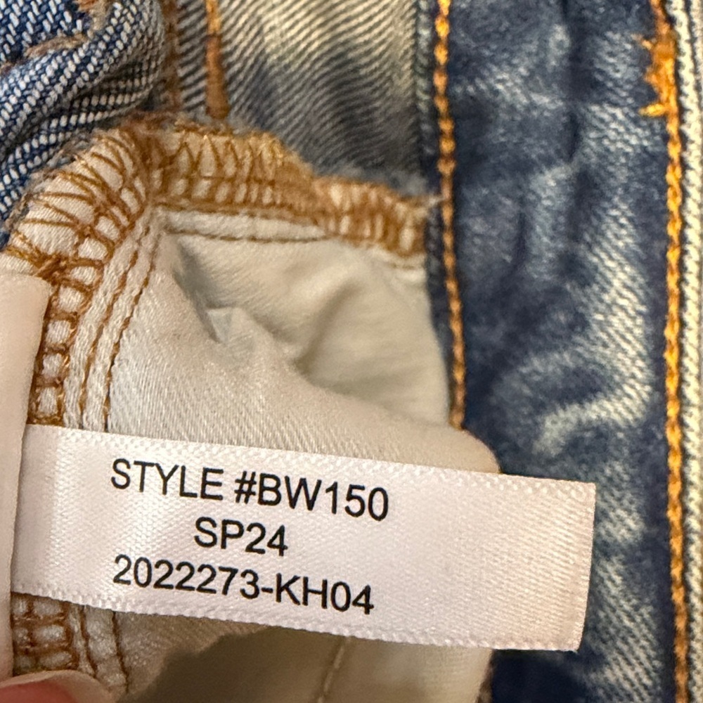 J Crew womens 30 10 skinny Flare Jeans Blue stretch mid high rise whisker - Picture 7 of 8